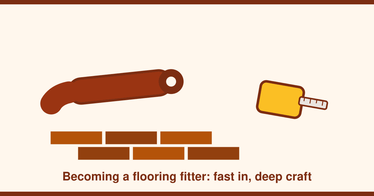 How to Become a Flooring Fitter in the UK: FITA Courses, the Level 2 Apprenticeship — and Why Subfloor Skills Pay the Most