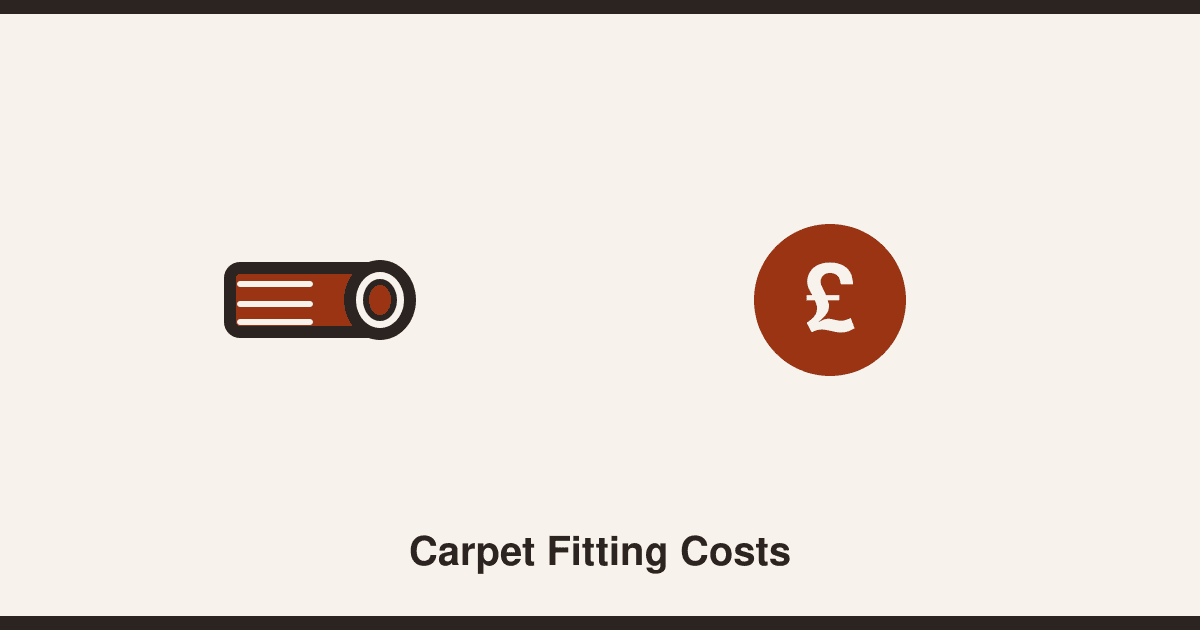How much does carpet fitting cost in the UK?
