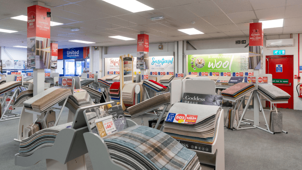 United Carpets and Beds Sheffield Queens Road