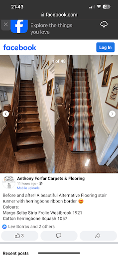 Anthony Forfar Carpets & Flooring — Customer photo