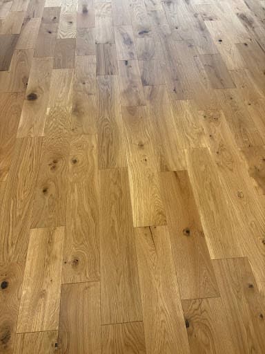 Wood floor fitter — Customer photo