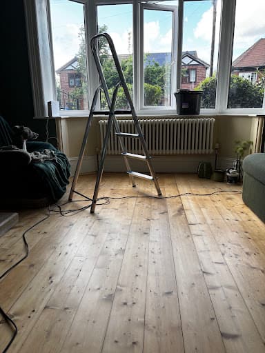 Wood Floor Sanding Professionals — Customer photo