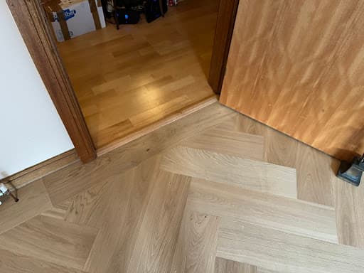 Hardwood Flooring Contracts — Customer photo
