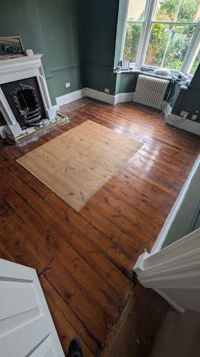 HBC floor sanding — Customer photo